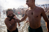 Epiphany Day celebrations in Piraeus