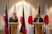 Japan Foreign Minister Takeshi Iwaya in Philippines