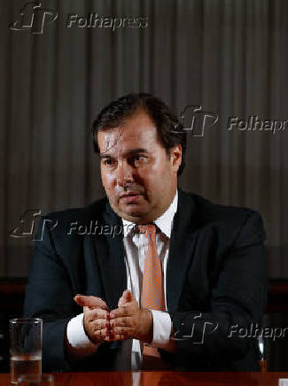 O presidente da Cmara dos Deputados, Rodrigo Maia