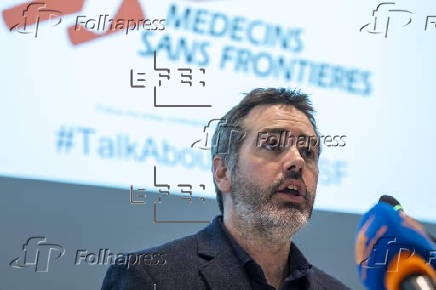 Folhapress - Fotos - Medecins Sans Frontieres Press Conference On The ...