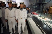 PLA Naval Museum in Qingdao on the Navy's 75th founding anniversary
