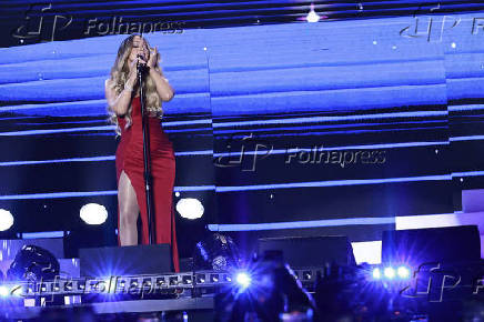 Show da cantora Mariah Carey em So Paulo.