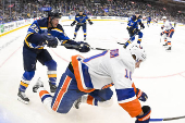 NHL: New York Islanders at St. Louis Blues