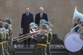 Polish President Andrzej Duda visits Armenia