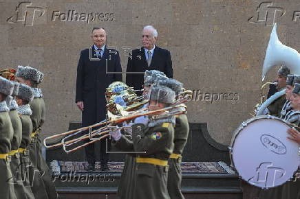 Polish President Andrzej Duda visits Armenia