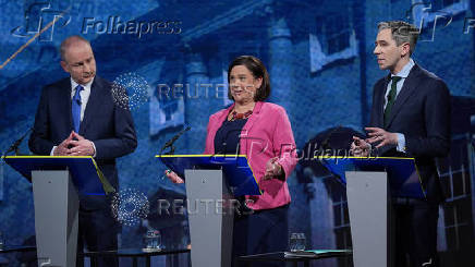 Final General Election 2024 leaders' debate, in Dublin