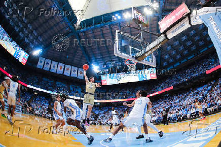 NCAA Basketball: Georgia Tech at North Carolina