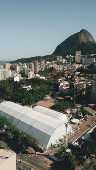 Hospital de campanha no Leblon, zona sul do Rio de Janeiro