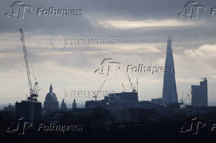 FILE PHOTO: A view of the London skyline