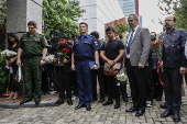 Memorial ceremony in Jakarta for the victims of the Crocus City Hall attack