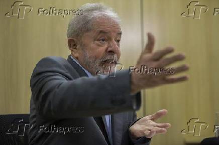 Lula concede entrevista exclusiva  Folha e ao jornal El Pas