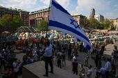 Protests continue on Columbia University campus in support of Palestinians in Gaza