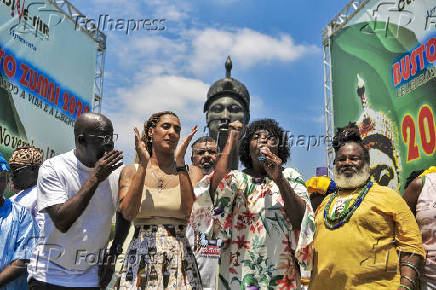 Homenagem  Zumbi dos Palmares no Dia da Concincia Negra no RJ