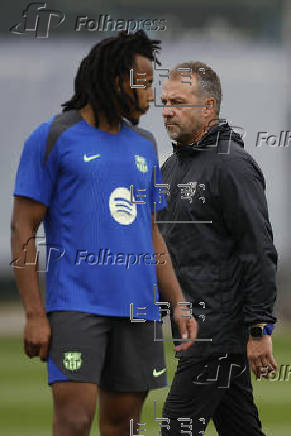 Entrenamiento del FC Barcelona