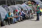 Al menos 4.000 indgenas llegan a Bogot para denunciar muerte de nios en sus territorios