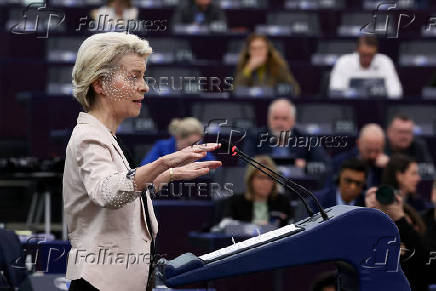 European Parliament votes on approving the new European Commission, in Strasbourg