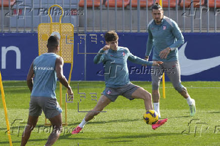 Entrenamiento del Atltico de Madrid