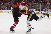 NHL: Pittsburgh Penguins at New Jersey Devils