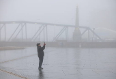 Heavy fog covers much of Britain