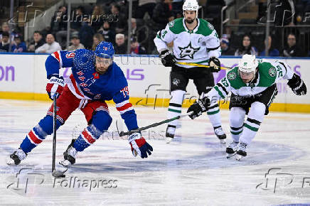 NHL: Dallas Stars at New York Rangers