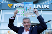 Ryanair's annual general meeting in Dublin