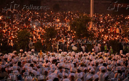 Meskel festival celebration, in Addis Ababa