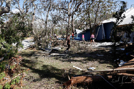 Aftermath of Hurricane Helene in Florida