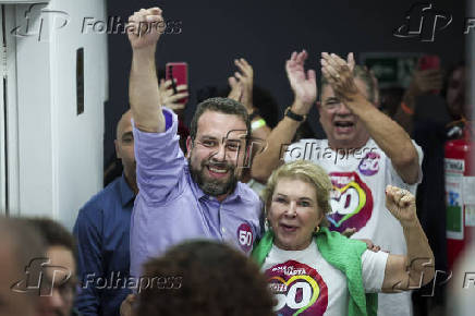 Boulos chega ao Clube Piratininga aps resultado das eleies