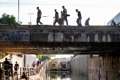 Aftermath of the flooding caused by heavy rains in Massanassa, Valencia