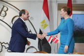 Egyptian President Abdel Fattah al-Sisi visits Denmark