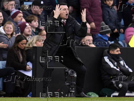 English Premier League - Aston Villa vs Manchester City