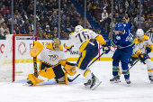 NHL: Nashville Predators at Vancouver Canucks