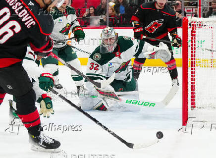 NHL: Minnesota Wild at Carolina Hurricanes