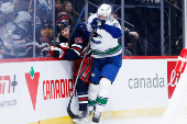 NHL: Vancouver Canucks at Winnipeg Jets