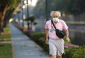 Harzardous air pollution at harmful levels in Bangkok and many parts of Thailand