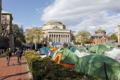 Columbia University students continue ongoing pro-Palestine protests on campus