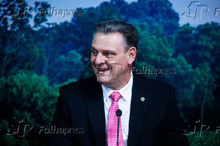 O ministro da Agricultura e Pecuaria Carlos Fvaro durante Cerimonia de Lancamento da Certificao Eletrnica e o OPhyto