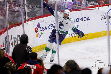 NHL: Vancouver Canucks at Florida Panthers