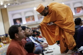 Diwali celebrations at Neasden Temple in London