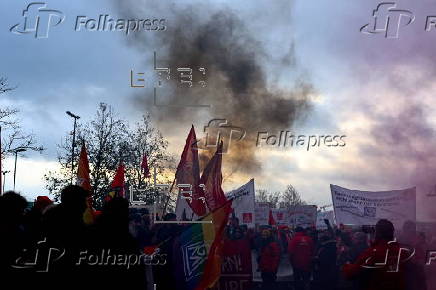 Protest in Wolfsburg supporting a third round of negotiations between IG Metall and Volkswagen