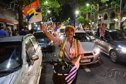 Presidential election run-off between centre-left candidate Orsi and ruling conservative coalition candidate Delgado, in Uruguay