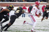 NCAA Football: Arkansas at Missouri