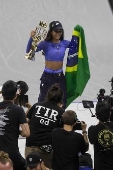 Rayssa Leal  tricampe do SLS Super Crown em SP