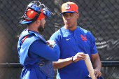 MLB: New York Mets-Workouts