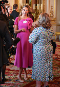 Britain's Queen Camilla recognising those who support survivors of sexual assault in London
