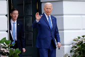 U.S. President Joe Biden departs the White House for travel to Wisconsin at the White House in Washington