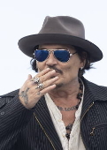 El actor Johnny Depp en la 72 edicin del Festival Internacional de Cine de San Sebastin