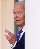 U.S. President Joe Biden delivers remarks at the White House