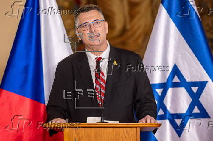 Israeli Foreign Minister Gideon Saar visits Czech Republic