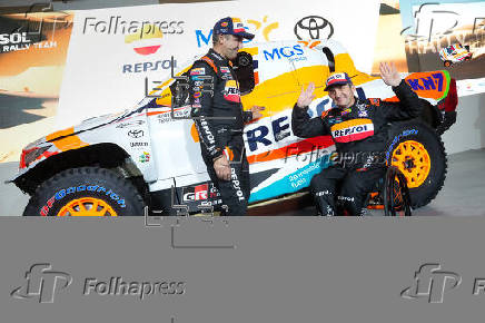 Isidre Esteve y el  Repsol Toyota Rally Team presentan su proyecto para el Rally Dakar 2025